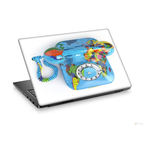 Ankesörlü Telefon Laptop Sticker Notebook Dizüstü Kaplama Stickeri