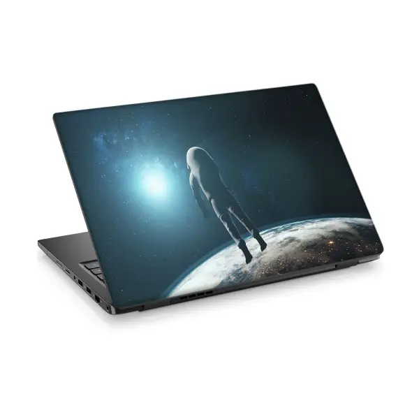 Astronot Laptop Sticker Notebook Dizüstü Kaplama Stickeri