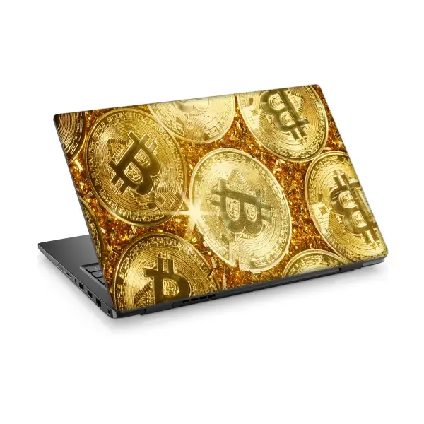 Bitcoin-2 Laptop Sticker Notebook Dizüstü Kaplama Stickeri