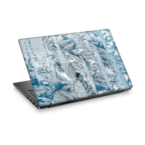 Mavi Kabartma Görünümlü Laptop Sticker Notebook Dizüstü Kaplama Stickeri