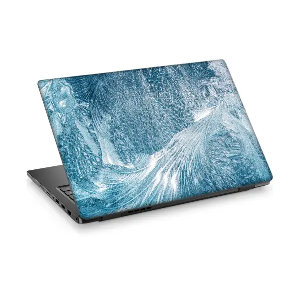 Mavi Kabartma Görünümlü-2 Laptop Sticker Notebook Dizüstü Kaplama Stickeri