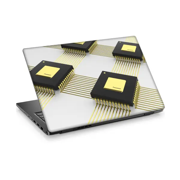 Microchip Laptop Sticker Notebook Dizüstü Kaplama Stickeri