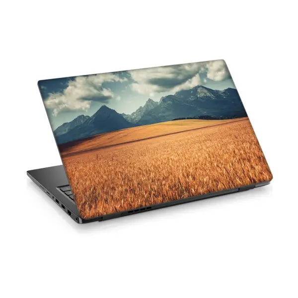 Buğday Tarlası Laptop Sticker Notebook Dizüstü Kaplama Stickeri