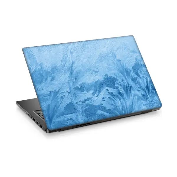 Mavi Fırça Darbeleri Laptop Sticker Notebook Dizüstü Kaplama Stickeri