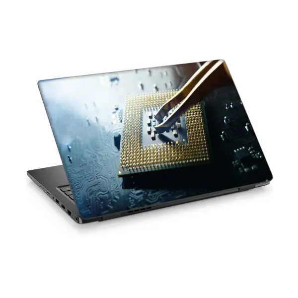 Mikroişlemci-2 Laptop Sticker Notebook Dizüstü Kaplama Stickeri