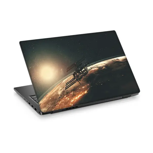 Uydu-Gezegen Laptop Sticker Notebook Dizüstü Kaplama Stickeri