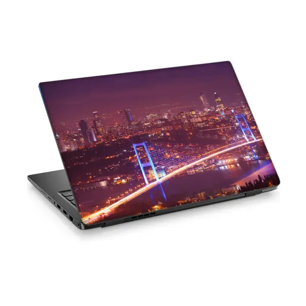 İstanbul Köprüsü Laptop Sticker Notebook Dizüstü Kaplama Stickeri