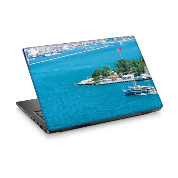 Deniz Manzaralı Laptop Sticker Notebook Dizüstü Kaplama Stickeri