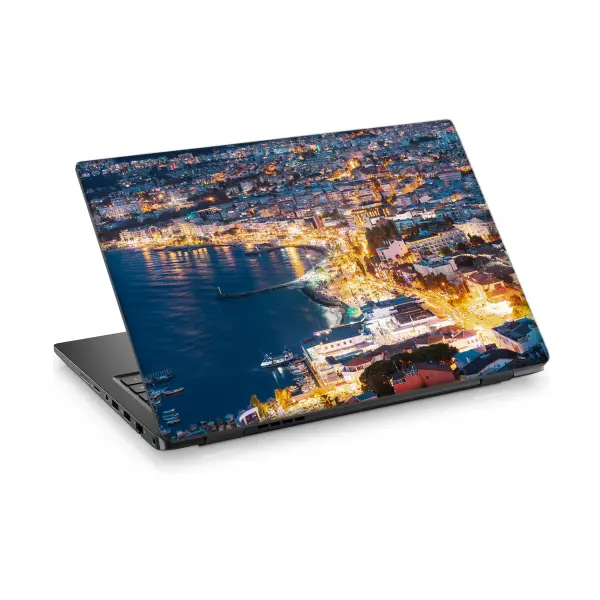 Sahil Manzarası Laptop Sticker Notebook Dizüstü Kaplama Stickeri