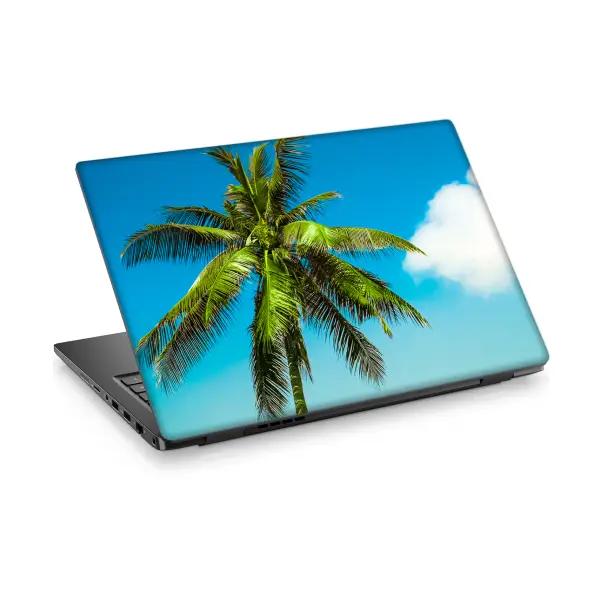 Palmiye Laptop Sticker Notebook Dizüstü Kaplama Stickeri