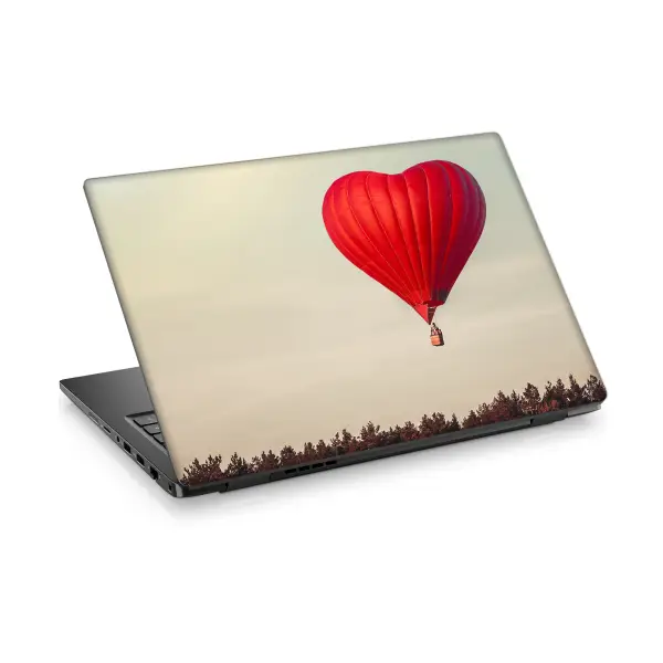 Kalpli Balon Laptop Sticker Notebook Dizüstü Kaplama Stickeri