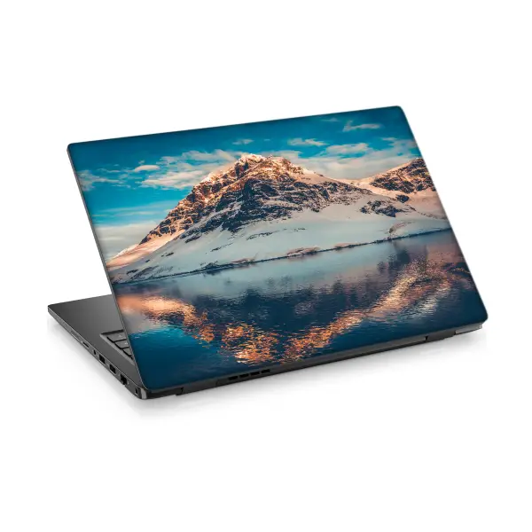 Dağ Manzara Temalı-2  Laptop Sticker Notebook Dizüstü Kaplama Stickeri