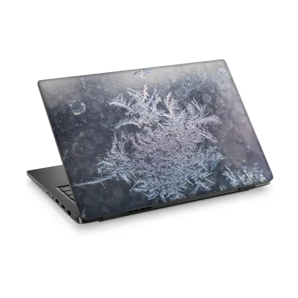 Buz Çatlağı Detayı Laptop Sticker Notebook Dizüstü Kaplama Stickeri