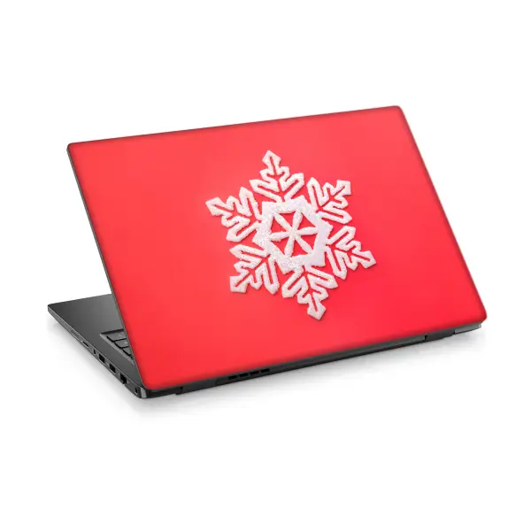 Kar Tanesi Figürü Laptop Sticker Notebook Dizüstü Kaplama Stickeri
