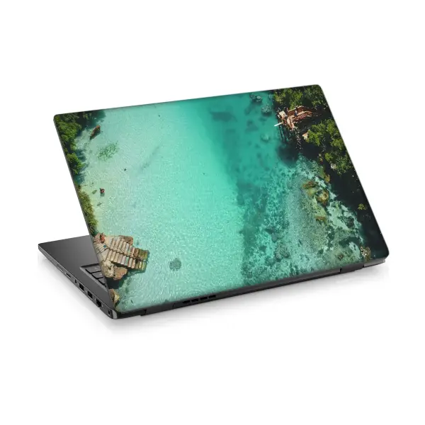 Berrak Deniz Laptop Sticker Notebook Dizüstü Kaplama Stickeri