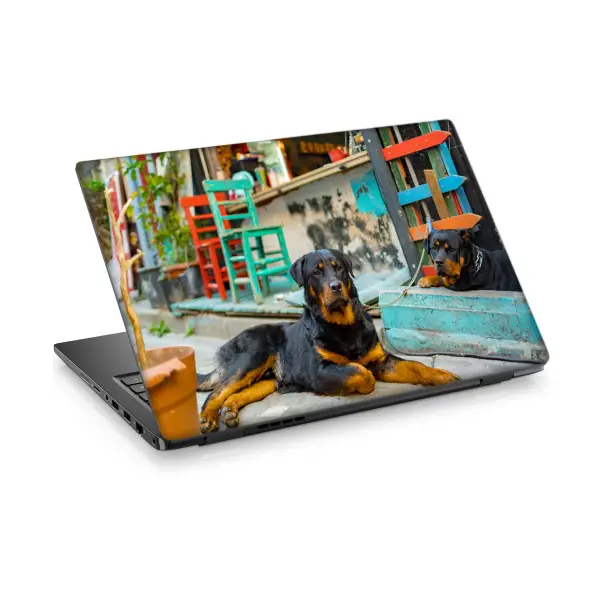 Rottweiler Laptop Sticker Notebook Dizüstü Kaplama Stickeri