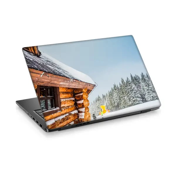 Kış Temalı Laptop Sticker Notebook Dizüstü Kaplama Stickeri